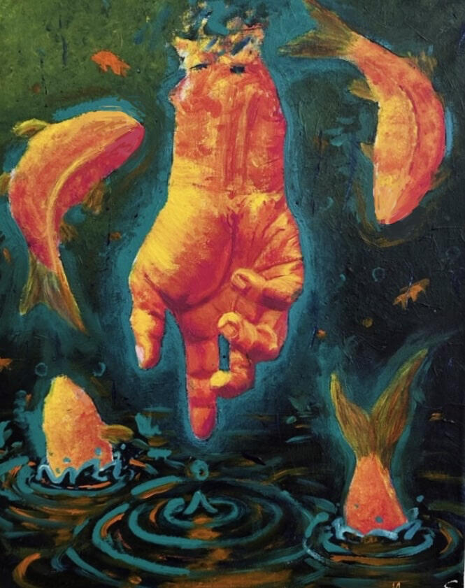 Acrylic &amp; Watercolour